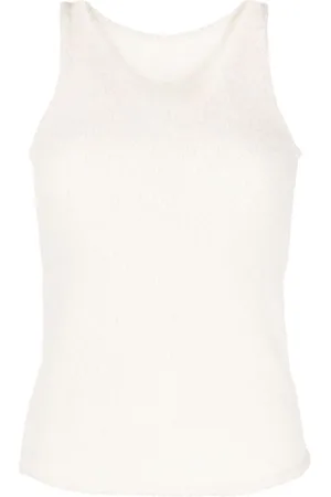 Low Classic Sleeveless fleece knitted top
