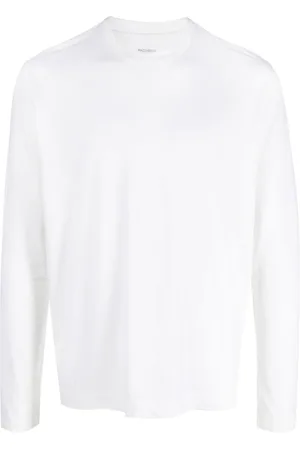 MAZZARELLI Round-neck wool T-shirt
