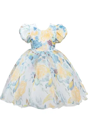 Tulleen Chablis floral-print dress