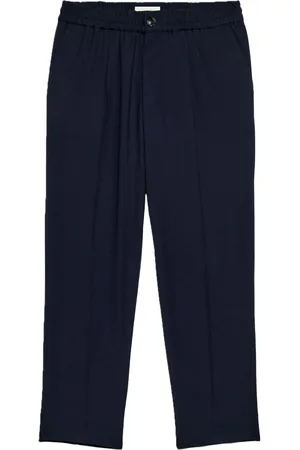 Ami Elasticated-waist tapered trousers
