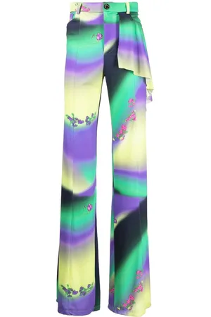 Natasha Zinko Gradient-print trousers