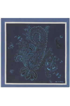 Etro Paisley-print silk square pocket