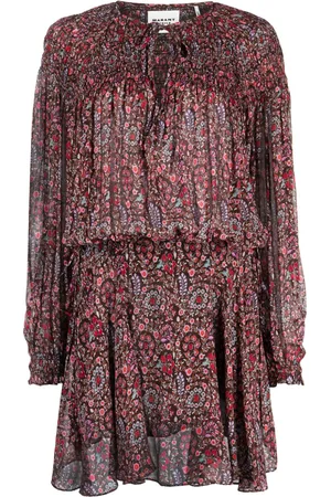 Marant Etoile Noanne floral-print mini dress