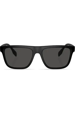 Burberry Logo-print square-frame sunglasses
