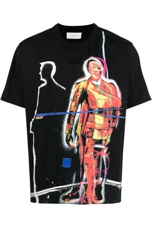 Limitato Graphic-print short-sleeve cotton T-shirt