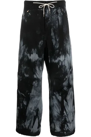 DARKPARK Daisy tie-dye wide-leg trousers