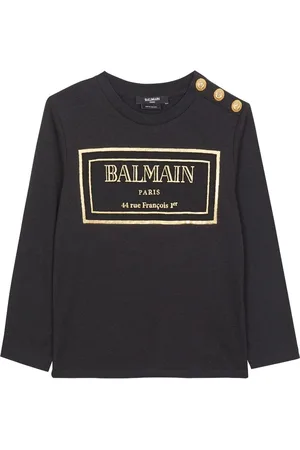 Balmain Logo-print long-sleeve T-shirt