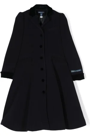 Ralph Lauren Single-breasted wool-cotton coat