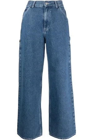 Carhartt High-waist wide-leg jeans