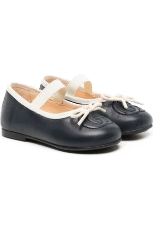 Gucci Carla leather ballerina shoes