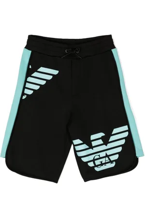 Emporio Armani Logo-print cotton shorts