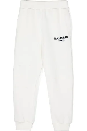 Balmain Logo-print cotton track pants