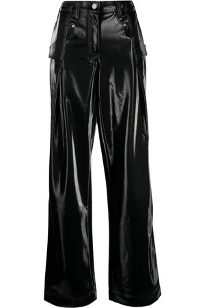 REJINA PYO Aaron faux-leather jeans