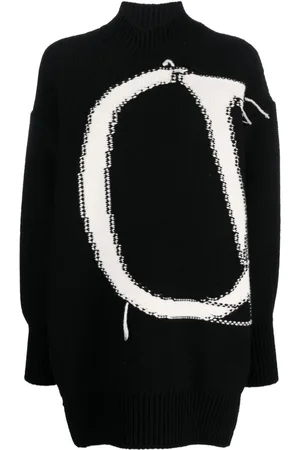 OFF-WHITE Ow high-neck wool jumper