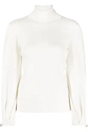Chloé High-neck fine-knit jumper