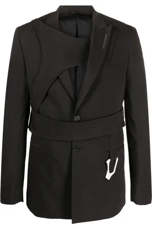 HELIOT EMIL Layered-effect single breasted blazer