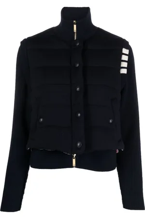 Thom Browne Reversible knit-sleeve padded jacket