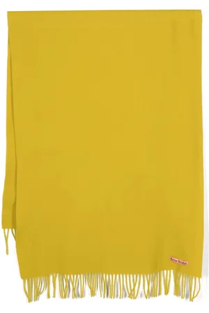 Acne Studios Fringed-edge wool scarf