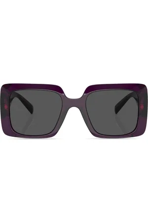 VERSACE Medusa Stud square-frame sunglasses