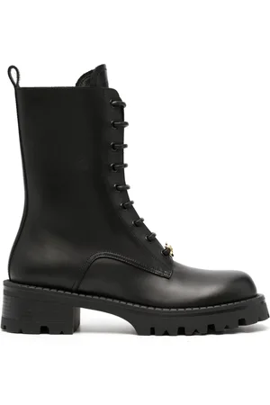 VERSACE Alia lace-up boots