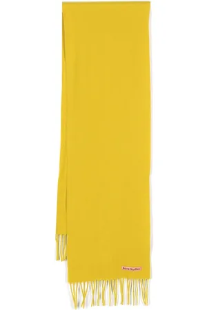 Acne Studios Logo-patch wool scarf