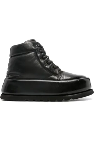 MARSÈLL Leather platform combat boots