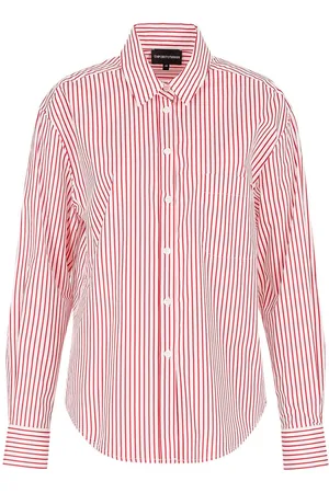 Emporio Armani Stripe-print cotton shirt
