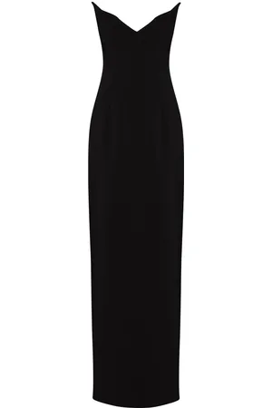Monot V-neck strapless gown