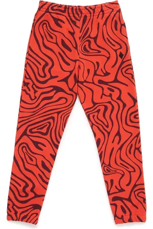 MARCELO BURLON AOP graphic-print track trousers