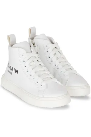 Balmain Logo-print lace-up sneakers