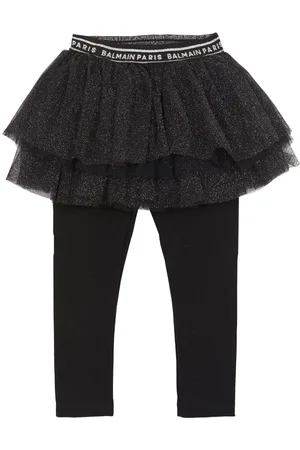 Balmain Glitter tutu leggings