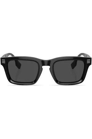 Burberry Logo-print square-frame sunglasses