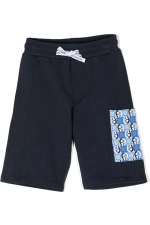 Aigner Logo-patch drawstring shorts