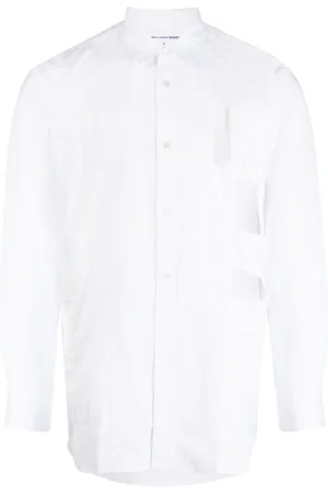 Comme des Garçons Panelled cut-out cotton shirt