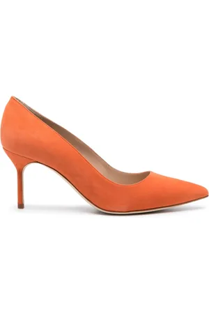 Manolo Blahnik Tora 70mm suede pumps