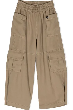 MONNALISA Wide-leg cargo pants