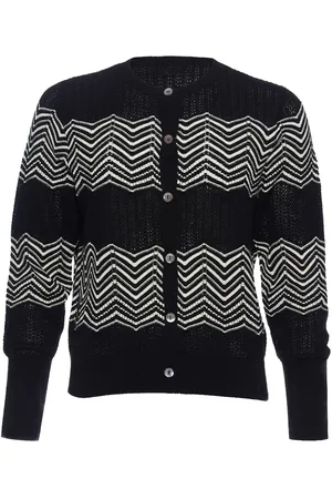 ERES Club chevron-pattern cardigan