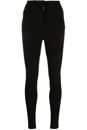 Stella McCartney Panelled skinny-cut trousers
