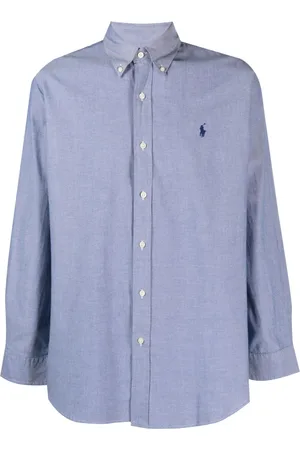 Ralph Lauren Logo-embroidered cotton shirt