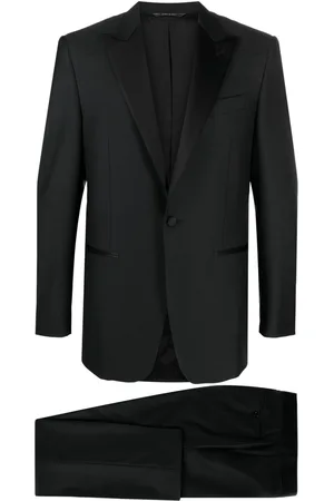 CANALI Single-breasted wool suit