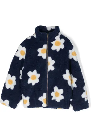 Bobo Choses Big Flower patterned-jacquard bomber jacket