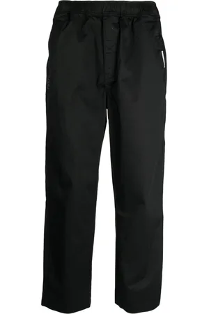 A Bathing Ape Elastic-waist straight-leg trousers