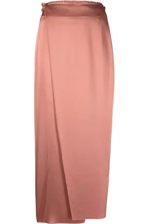 Nanushka Racha wrap skirt