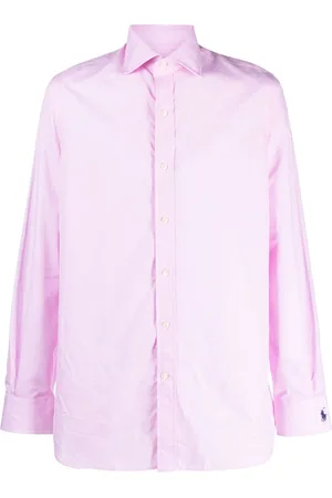 Ralph Lauren Logo-embroidered long-sleeve cotton shirt