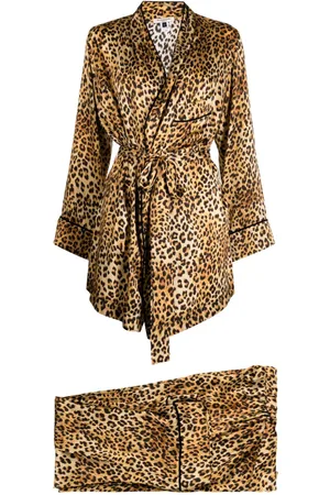 Gilda & Pearl Golden Hollywood silk pyjama set