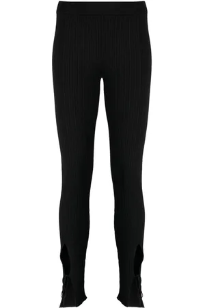 Tom Ford Pinstriped lace-up trousers