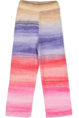 Missoni Gradient-effect elasticated-waistband trousers
