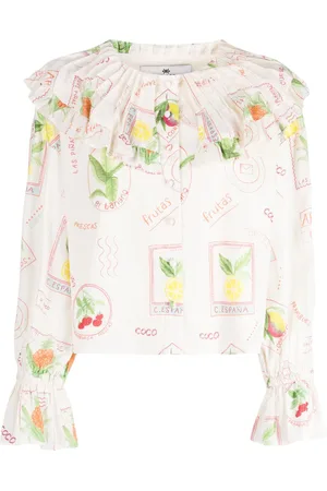 We Are Kindred Jeanne sailor-collar blouse