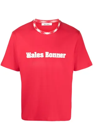WALES BONNER Original logo-appliqué T-shirt