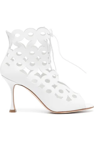 Manolo Blahnik Taralo 90mm cut-out boots